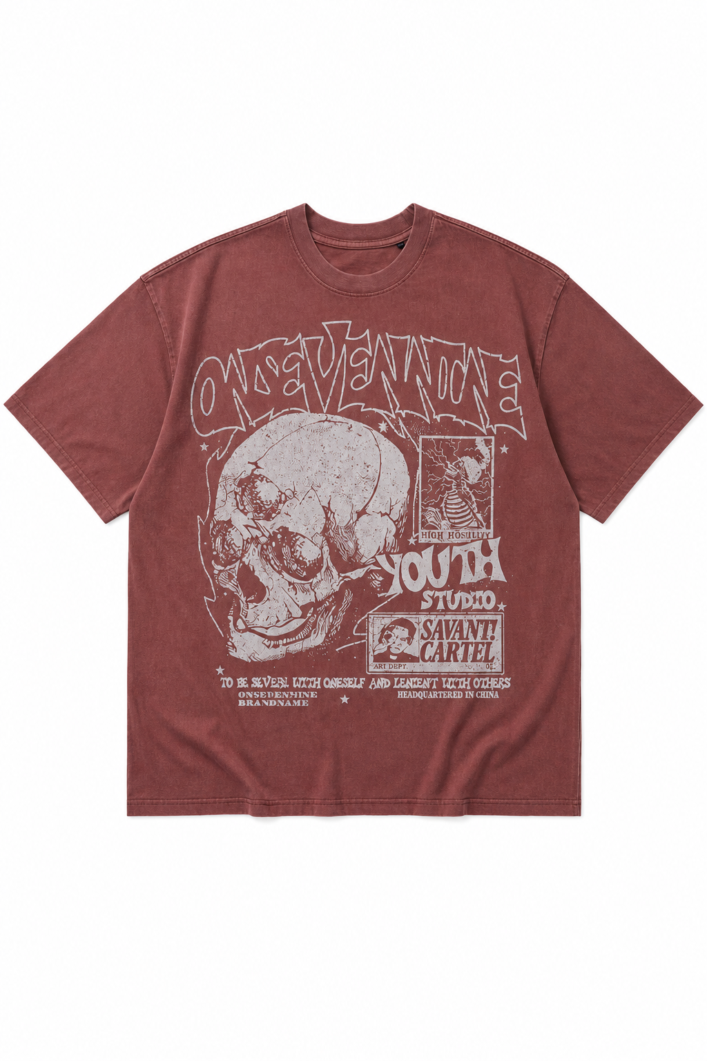 Oversized Skull Collage