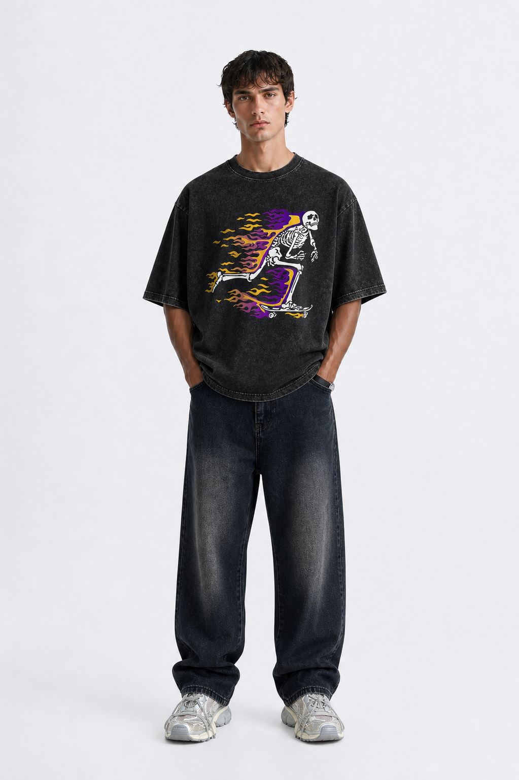 Washed Oversized Graphic