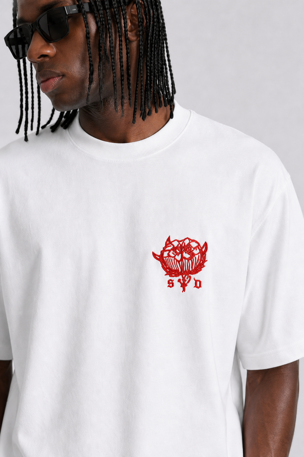 Oversized Thorn Rose