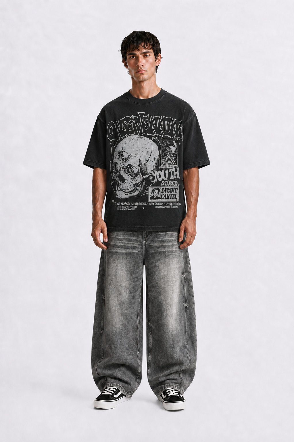 Oversized Skull Collage
