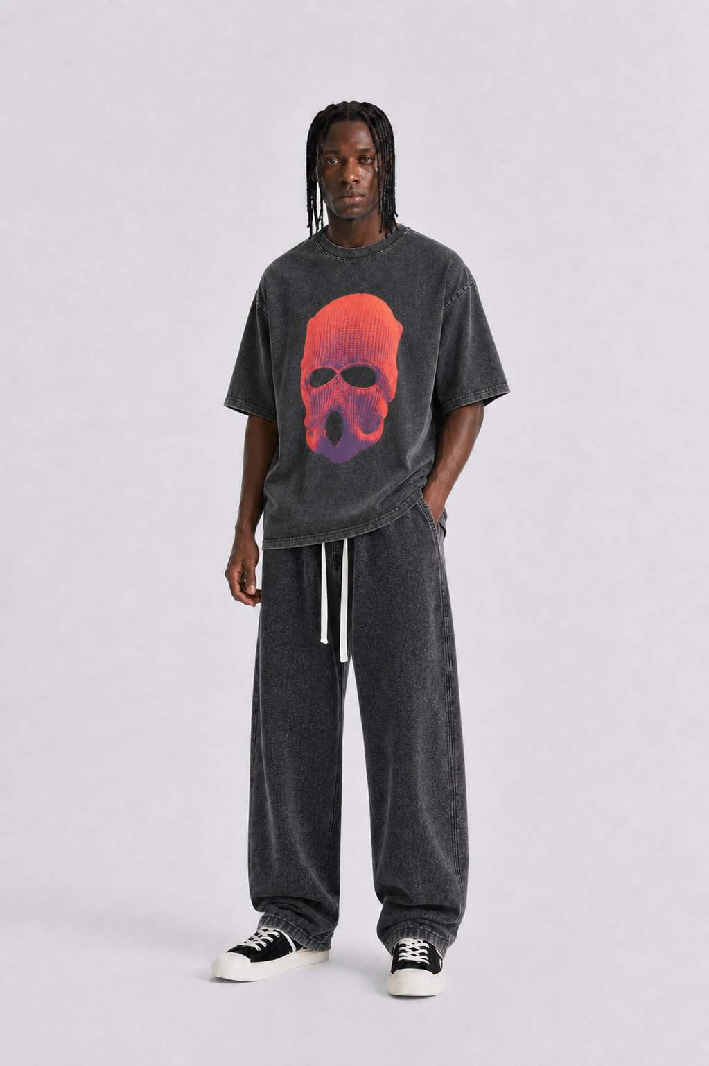 Oversized Red Skull