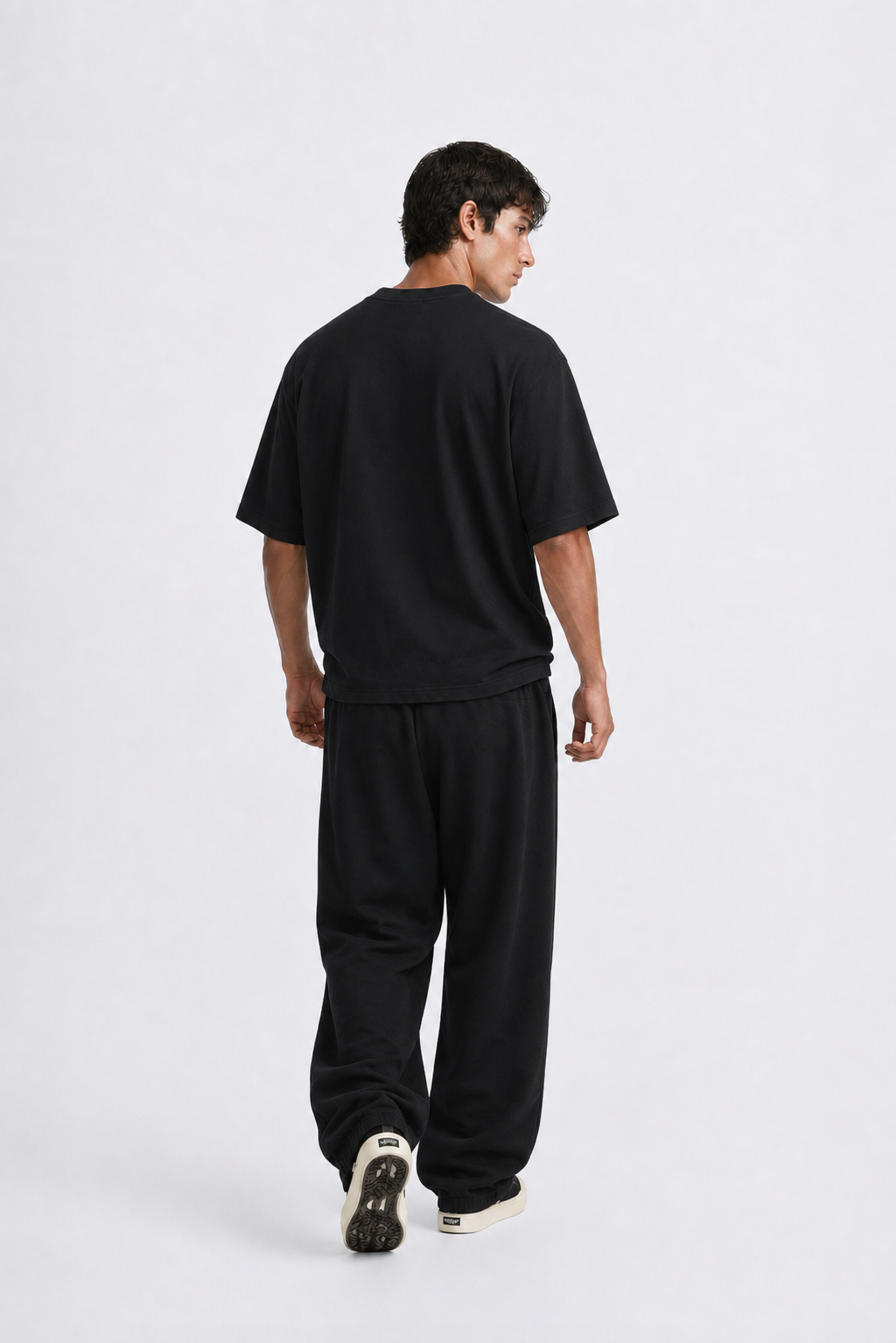 Graphic Wide Leg Sweatpants