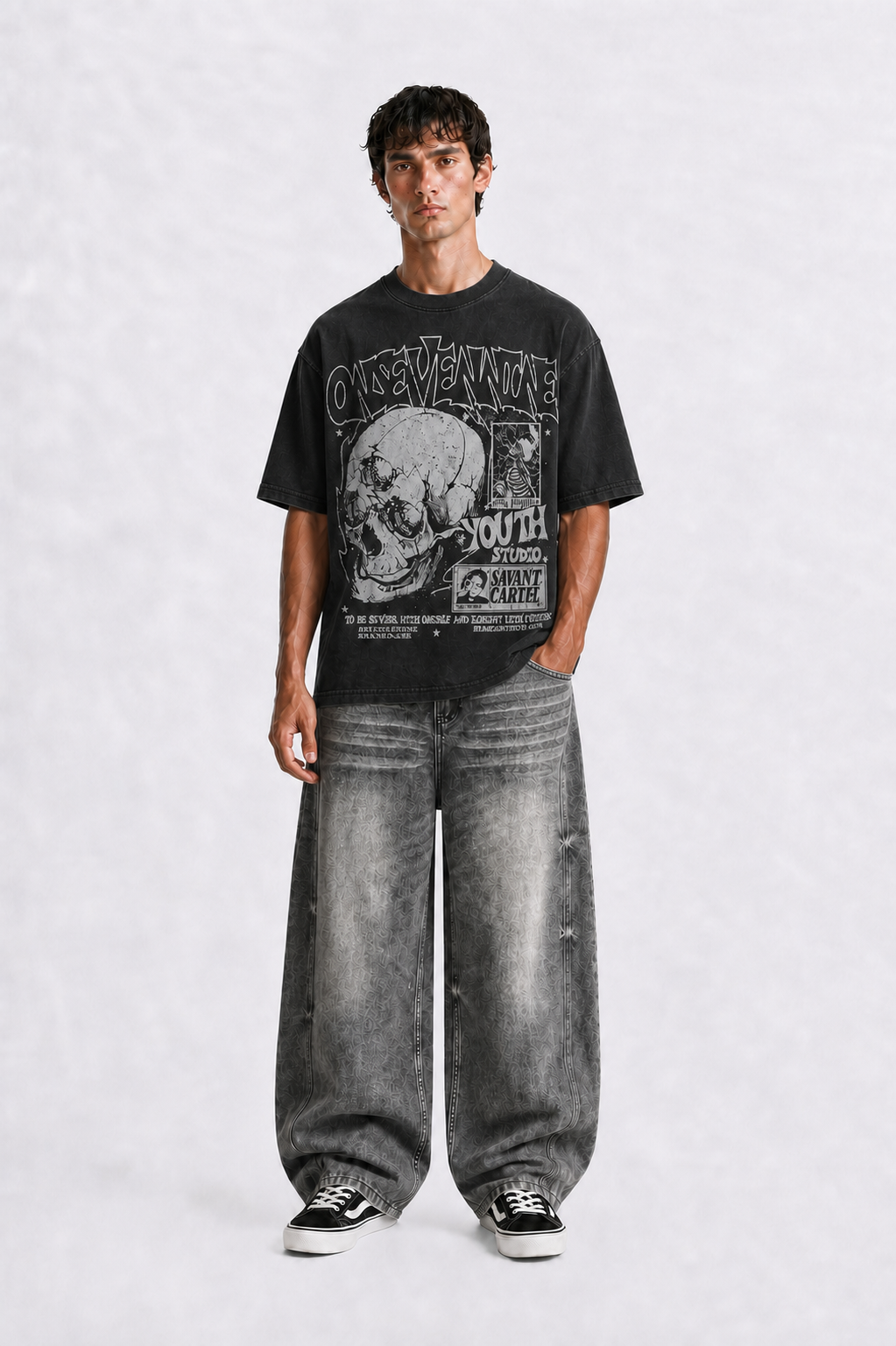 Oversized Skull Collage