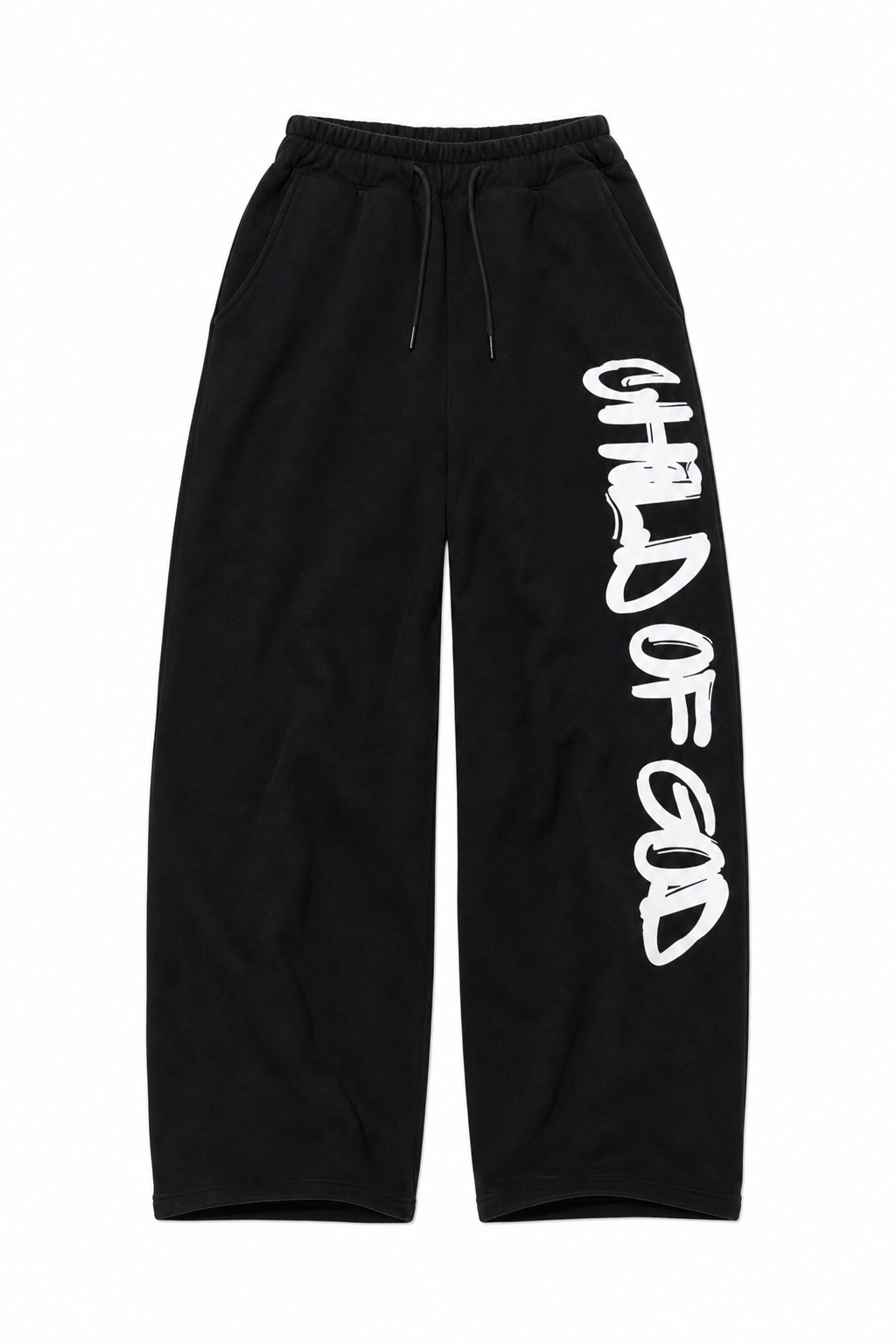 Graphic Wide Leg Sweatpants