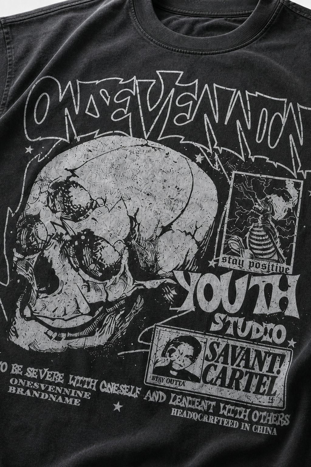 Oversized Skull Collage