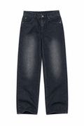 Washed Wide Leg Jeans