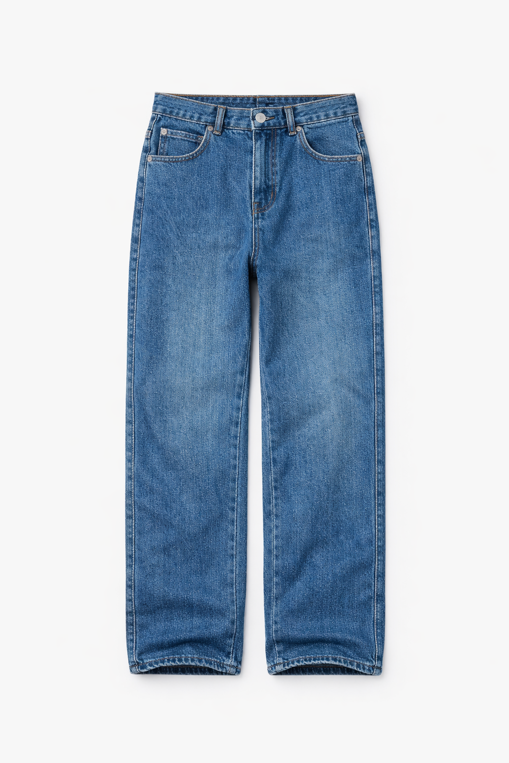 Washed Wide Leg Jeans
