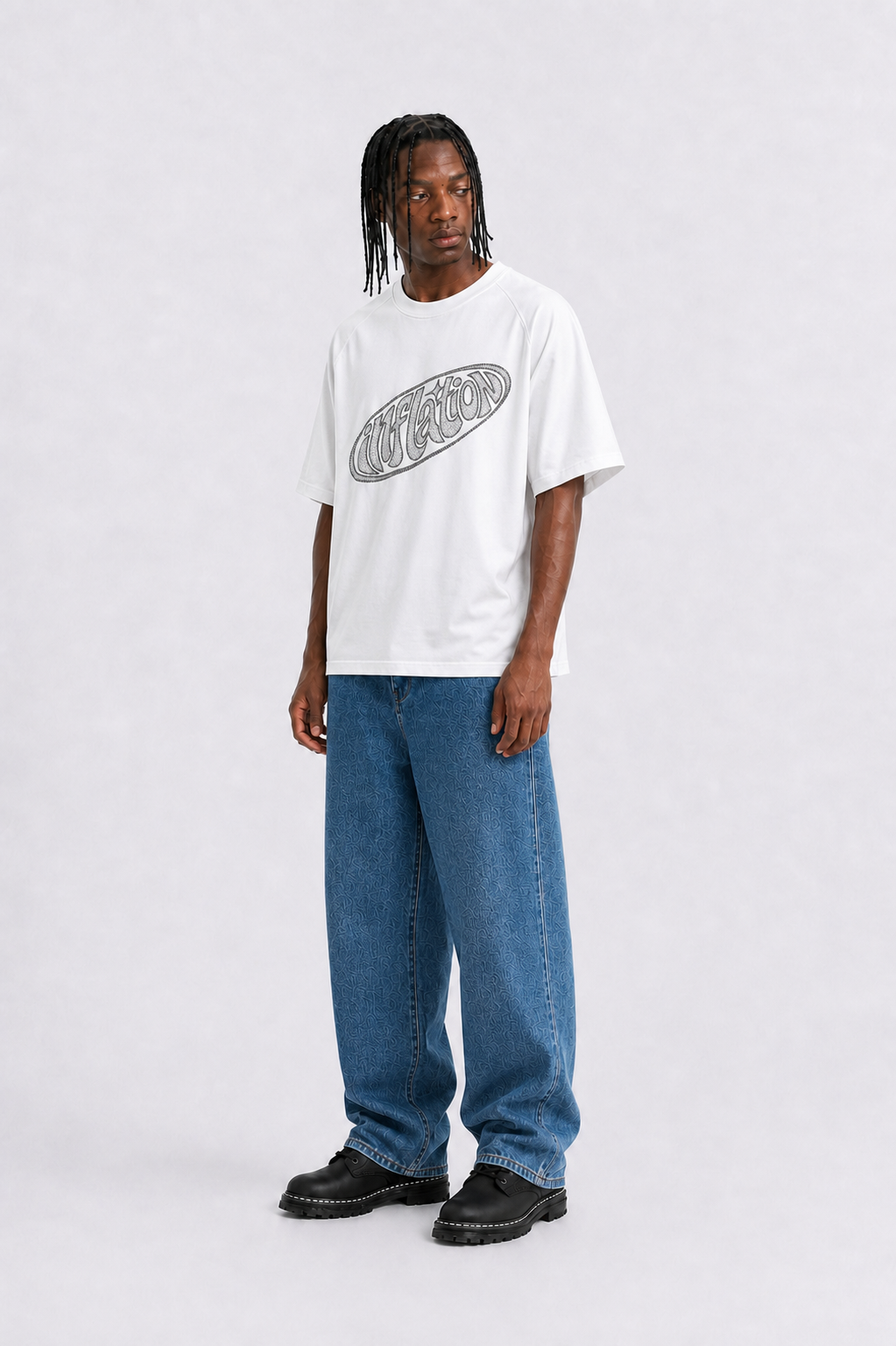 Oversized Rhinestone Graphic